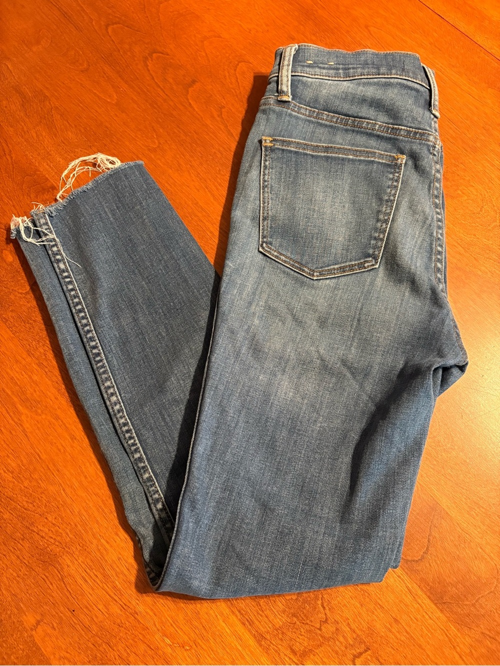 Madewell Light Blue Cropped Ankle Jeans